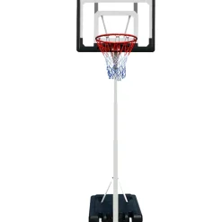 Hook Shot med Hjul & Justerbar Basketkorg 2,10-2,60m
