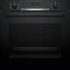 HQA534BB3 Serie 4 Svart med Ångfunktion och Avancerad Varmluftsteknik