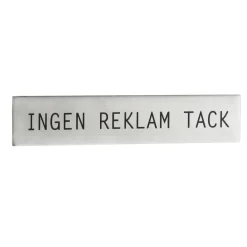Ingen Reklam Tack