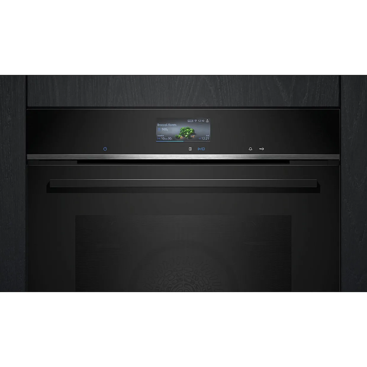 iQ700 HB776G3B2S + CM724G1B1 Kompaktugn Svart