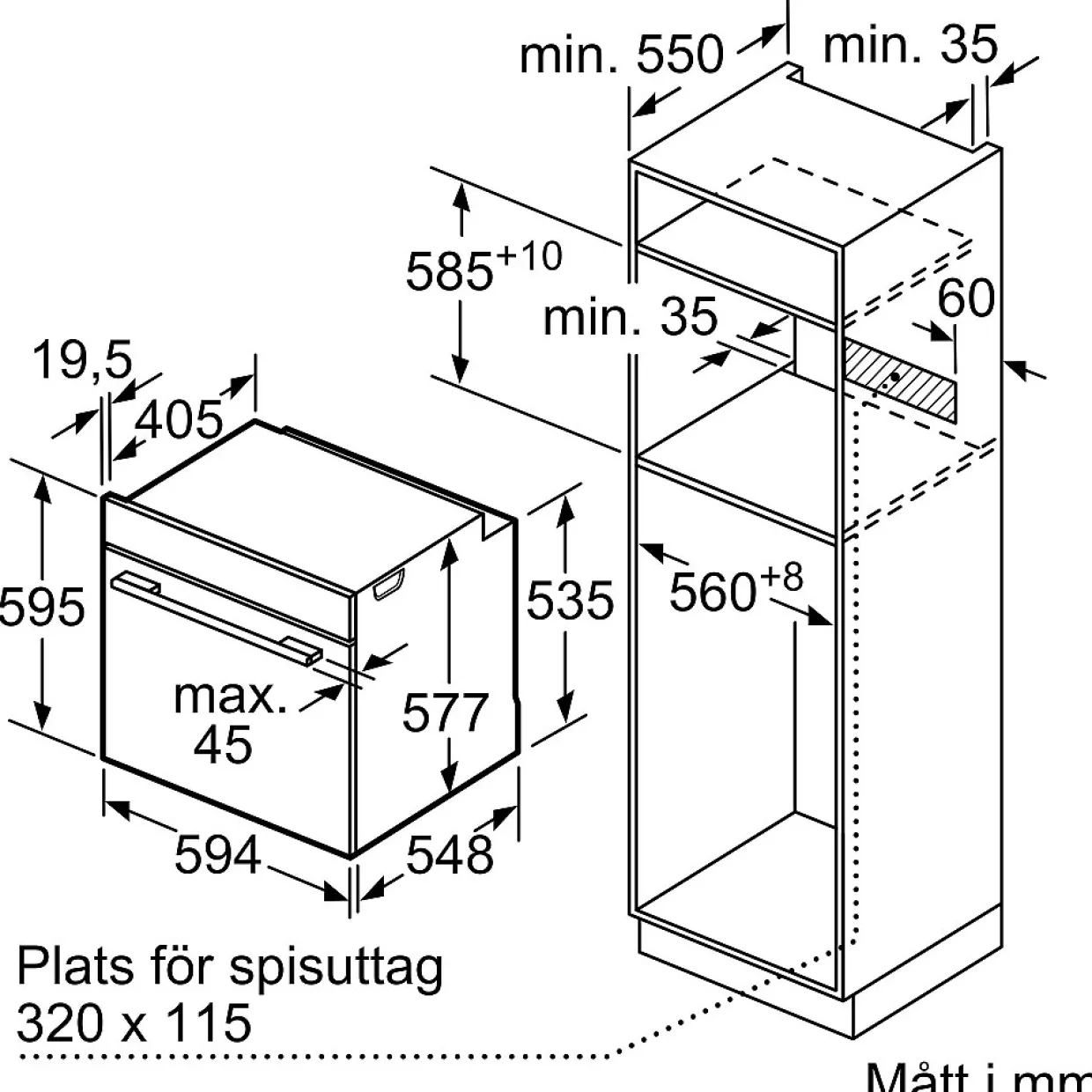iQ700 HB776G3B2S + CM724G1B1 Kompaktugn Svart