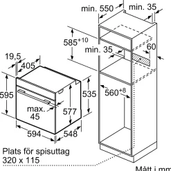 iQ700 HB776G3B2S Svart med Smart Uppkoppling