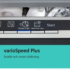 iQ500 SN45ZS08CE Rostfri med Smart Uppkoppling