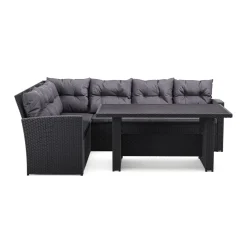 James Loungegrupp Utomhus Vänster– 5-sits Soffgrupp i Konstrotting