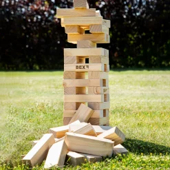 Jenga i Björk med Väska