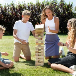 Jenga i Björk med Väska