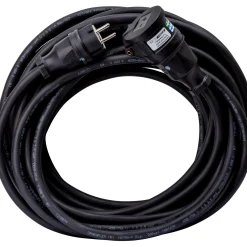 Jordad med Självstängande Lock 230V Svart