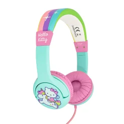Junior On-Ear 85dB Grön/Rosa Enhörning