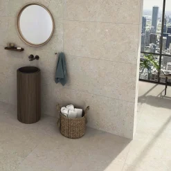 Kalksten Norr Beige Matt 60x60 cm