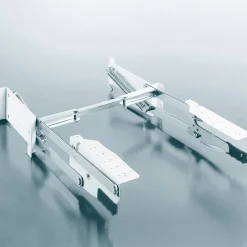 Kesseböhmer Djup 505 mm Bredd 410-570 mm Vit
