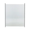 Klarglas med Aluminiumskena 1000 mm