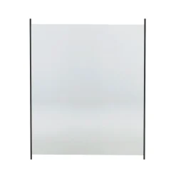 Klarglas med Aluminiumskena 1000 mm
