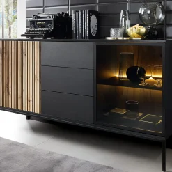Klinkerville med Belysning 154x83x39 cm