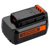 Kompatibelt med Black&Decker 36V 2,5Ah Li-ion för Trädgårdsmaskiner
