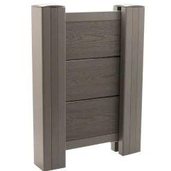 Komposit Spontad Trälook Höjd 144,5 cm