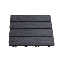 Komposit 30X30 cm Antracitgrå 4-Pack