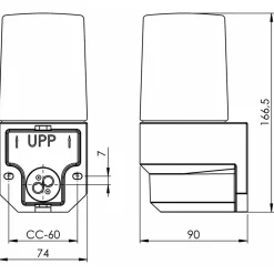 Lampett 40W IP55