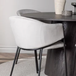 Lanzo Ø120 cm med 4 st Evelina stolar