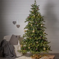 Larvik med LED-belysning 210 cm
