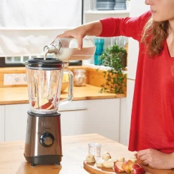 1,5L Borstat Stål 800W Multi-Speed & Pulsfunktioner