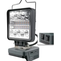 LED 800–1800 Lumen Till Bosch 18V ProCore – Flexibel Arbetslampa