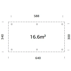 Lenna 16,6 m2