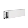 LF 40 x 90 mm 2 meter PVC Vit RAL 9016