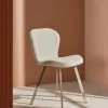 Lilja Beige Stol i Polyester/Linne 2 st