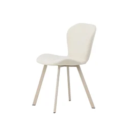Lilja Beige Stol i Polyester/Linne 2 st