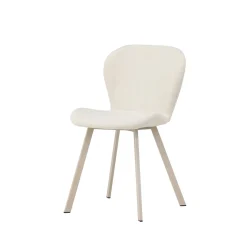 Lilja Beige Stol i Polyester/Linne 2 st