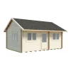 Lillevilla 100C-4 22,04 m² med Sadeltak & Loft i Trä