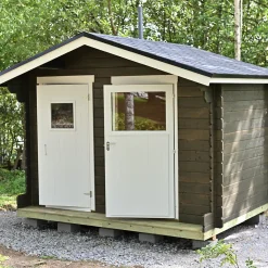 Lillevilla Karviainen 6 m² Friggebod Byggsats i Trä med Sadeltak