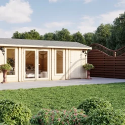 Lillevilla Kumpunen 18m² Komplett Stuga med Sadeltak