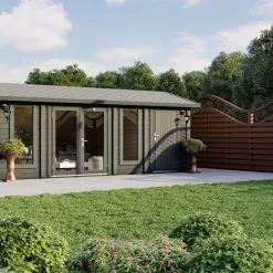 Lillevilla Kumpunen 18m² Komplett Stuga med Sadeltak