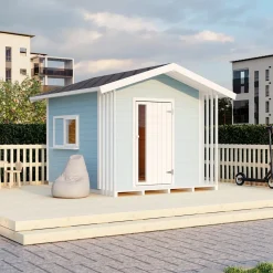 Lillevilla Satakieli 3,25 m² Trästuga med Sadeltak