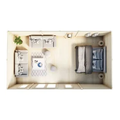 Lillevilla Teno 28,8 m² Komplett Stuga med Pulpettak