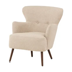 Lincoln Boucletyg Beige