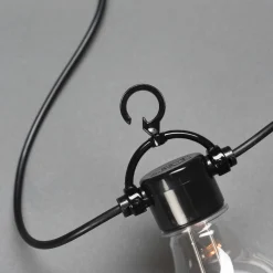 Ljusslinga E27 10 Amber LED