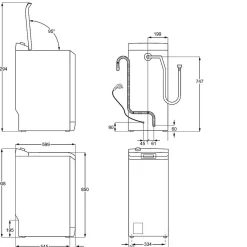 LTR8A631E1 8000-serien Vit med PowerCare och ProSteam
