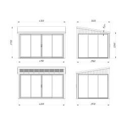 Lumi 12,5 m² (inv. 11,6 m²) Slide Plus