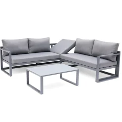 Lundamo Loungesoffa Utomhus, Höj- & Sänkbar Del