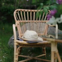 Lyckesö Loungefåtölj i Naturrotting