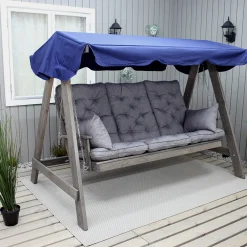 Malmö Dynset till Hammock med Hög Rygg, Grå