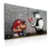 Mario and Cop By Banksy