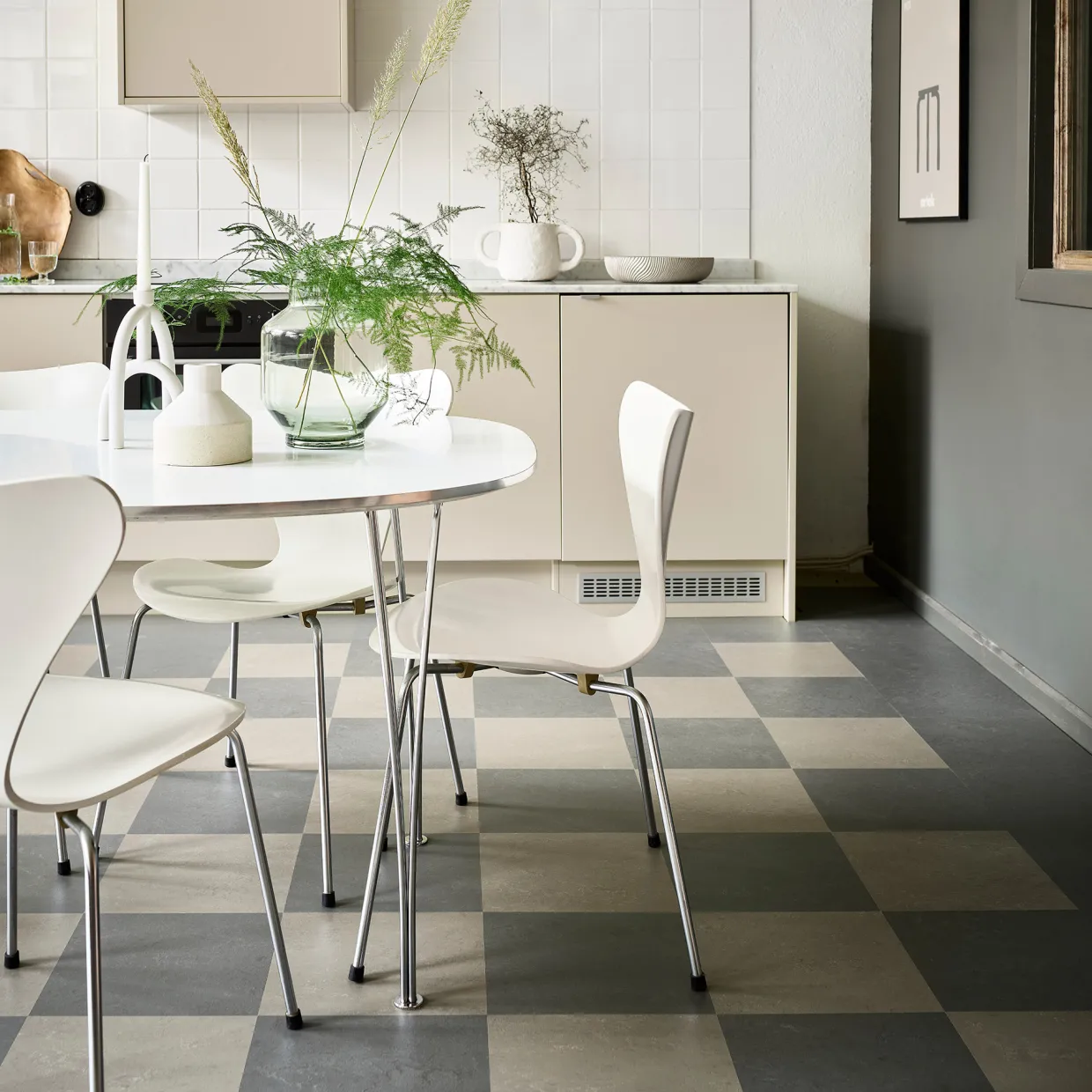 Marmoleum Click Liquid Clay 60x30 cm