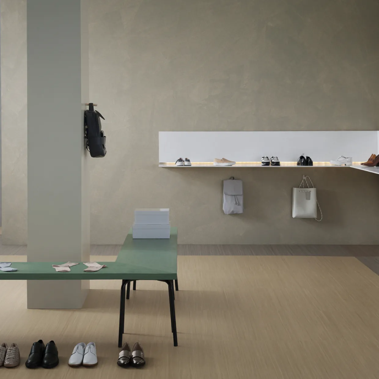 Marmoleum Click Withered Prairie 90x30 cm