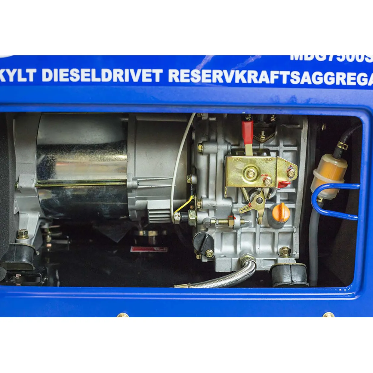 MDG7500S-3 3-fas Diesel tystgående