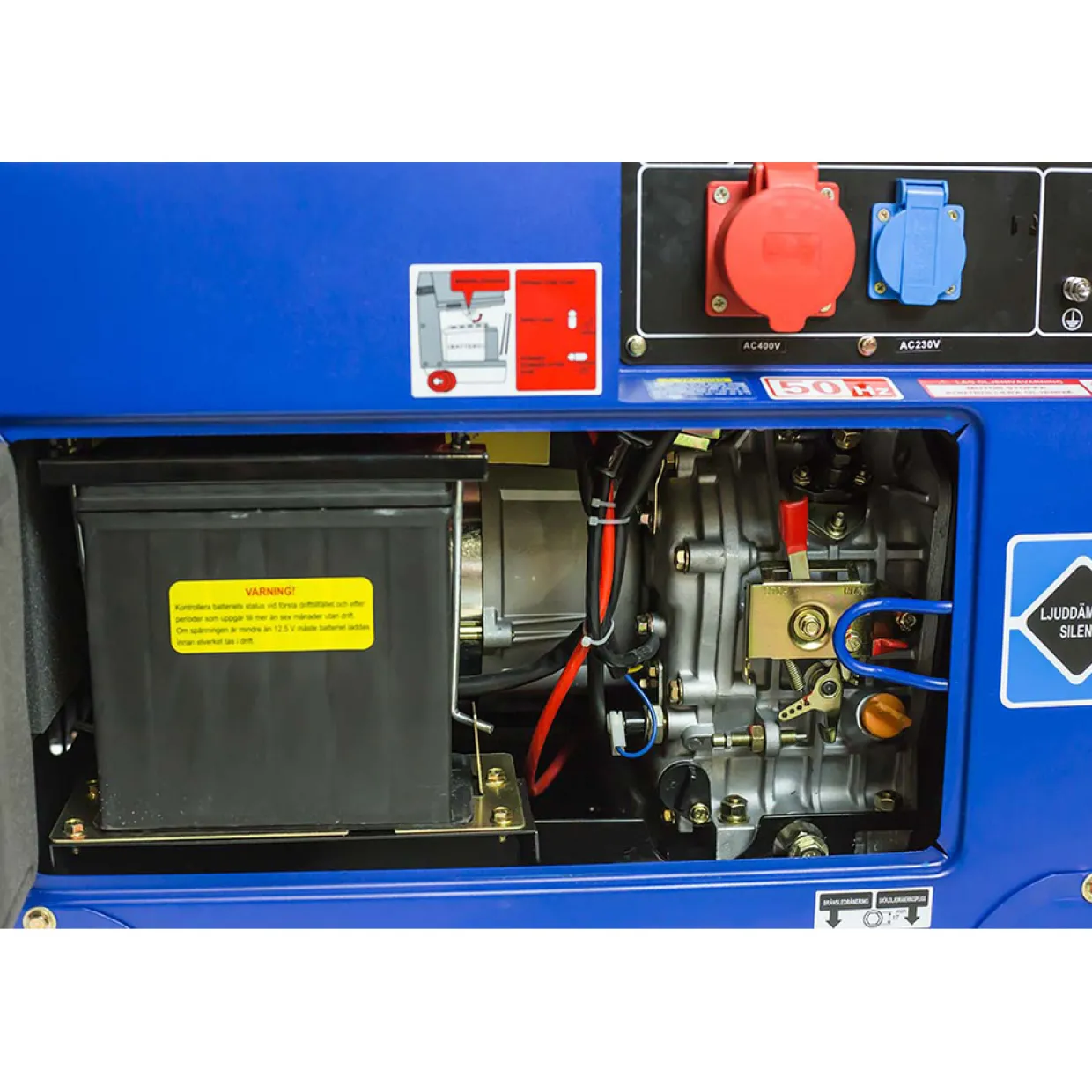 MDG6500S-3 3-fas Diesel tystgående