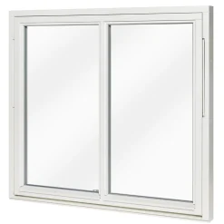 Med Mittpost 3-Glas Trä
