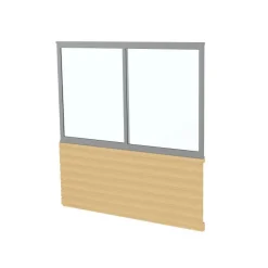 med Panelvägg Stadig Sommar